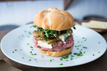 Authentic top quality American Burger