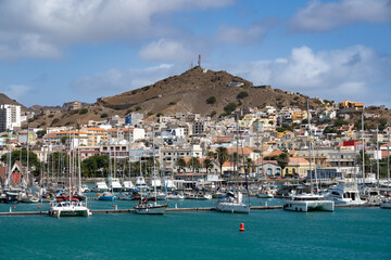 Ville de Mindelo et sa baie, Sao Vicente, Cap Vert