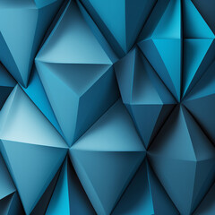 Blue paper abstract geometric subtle background illustration