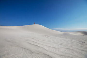 Hike in White sand