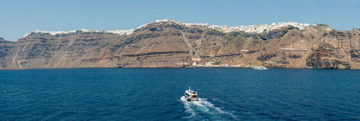 Santorini Shuttle Panorama