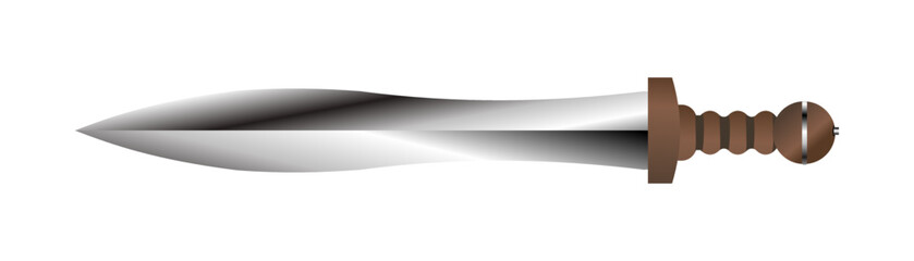 gladius sword - silhouette
