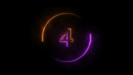 abstract beautiful saber text number illustration background 
