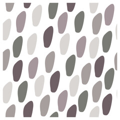 Stones abstract vector seamless pattern