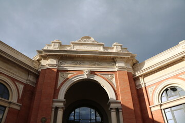 Fototapeta na wymiar Old building of Mercato in Ravenna Emilia Romagna Italy