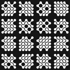 Fototapeta premium Asemic Glyph writing hieroglyph imitation abstract illustration