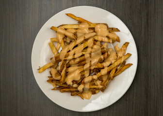 French fries on a plate