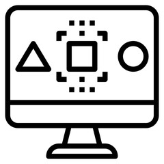 Illustration of monitor