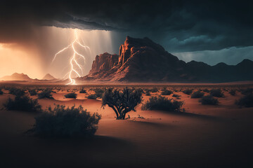 Lightning in the desert, generative AI