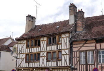Fachwerkhaeuser in Troyes