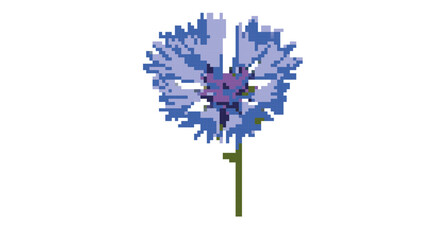 pixelated forget-me-not