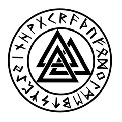 Viking Odin Valknut Points of Valknut Viking 