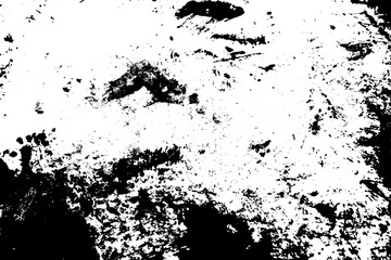 Abstract black paint grunge background.