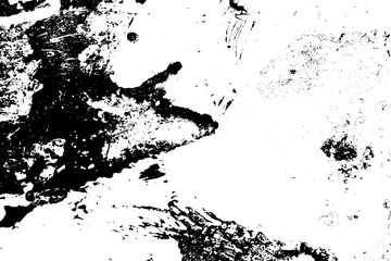 Abstract balck paint grunge background.