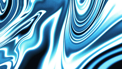 Cool Blue Holographic Holo Swirl Background