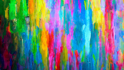 Fototapeta premium paints of different colors. colorful acrylic. background image