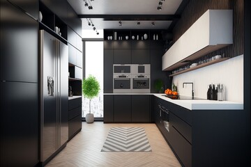 kitchen interier,generative ai