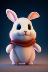 Obraz premium Cute Rabbit