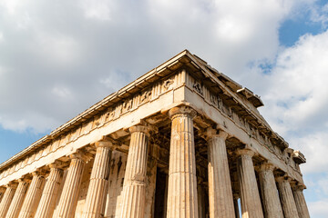 Naklejka premium Temple of Hephaestus
