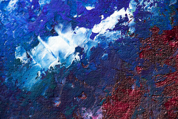 Abstract paint grunge background. Modern colorful painting