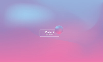 Perfect gradients - Elegant pink color ombre background