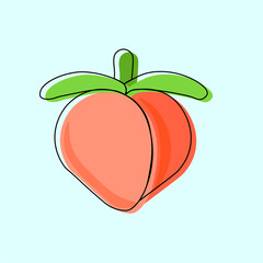 10 Fruit Food Line Icons Design