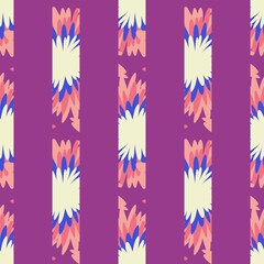 Floral seamless flower pattern for fabrics and textiles and packaging and gifts and cards and linens and kids