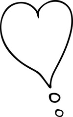 Speech Bubble hand drawn