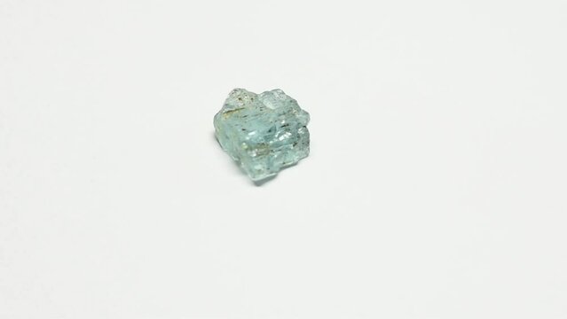 Aquamarin Edelstein Kristall aus Nigeria