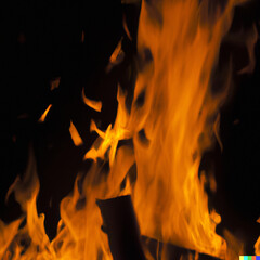 Fototapeta premium Fuego