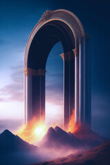 Fototapeta premium The Pillar Gate