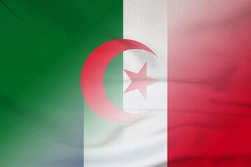 Algeria and France state flag international relations FRA DZA