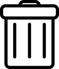 Delete vector icon trendy style illustration on white background..eps