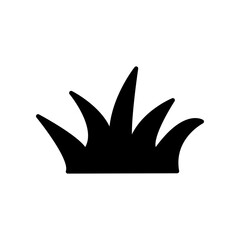 Grass icon template