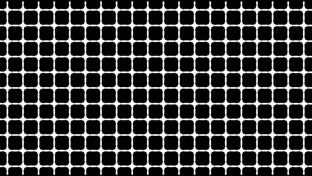 abstract kaleidoscope shape mosaic black white animation change background 6