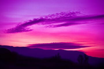 sunset in the mountains © JCP