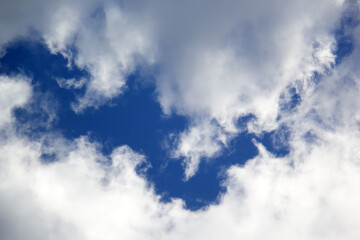 clouds in the sky