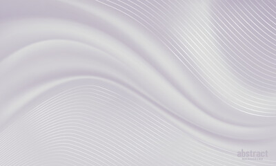 abstract white background with waves