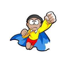 children who punch their enemies hard