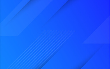 Obraz premium Abstract modern geometric shape background with blue gradient color