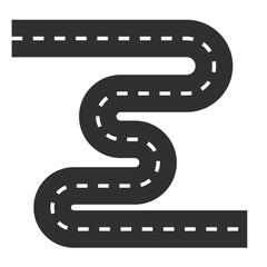 Road Icon Illustration