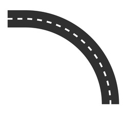 Road Icon Illustration