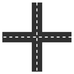 Road Icon Illustration