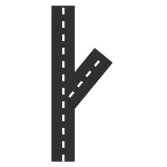 Road Icon Illustration