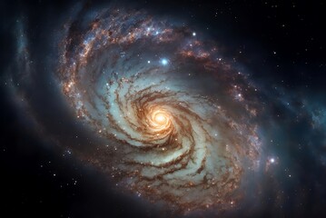 spiral galaxy in space, milky way, universe, constellation, outer space, universe, alien galaxy, alien constellation