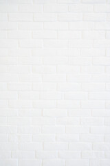 white brick wall background, interior design