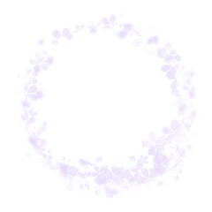 桜の花フレーム　ピンク