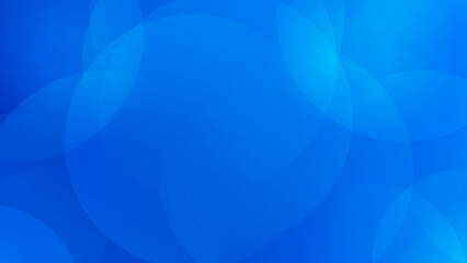 Smooth soft blue background / gradient fresh transparent design background, blue abstract wallpaper. Design template for poster, card, invitation, banner, etc.