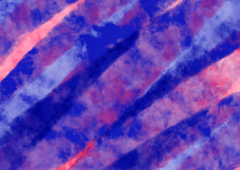 ストロークの見える水彩風のビビッドな背景素材