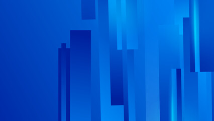 Fototapeta premium Abstract stripes line blue geometric technology background. Vector illustration.